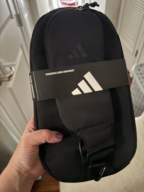 adidas Black Essentials Sling Crossbody Bag